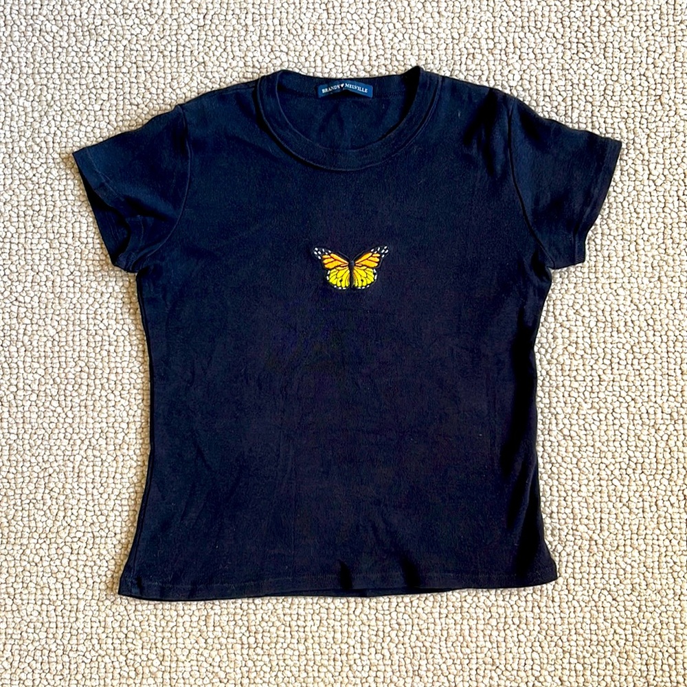 Brandy Melville butterfly T-shirt